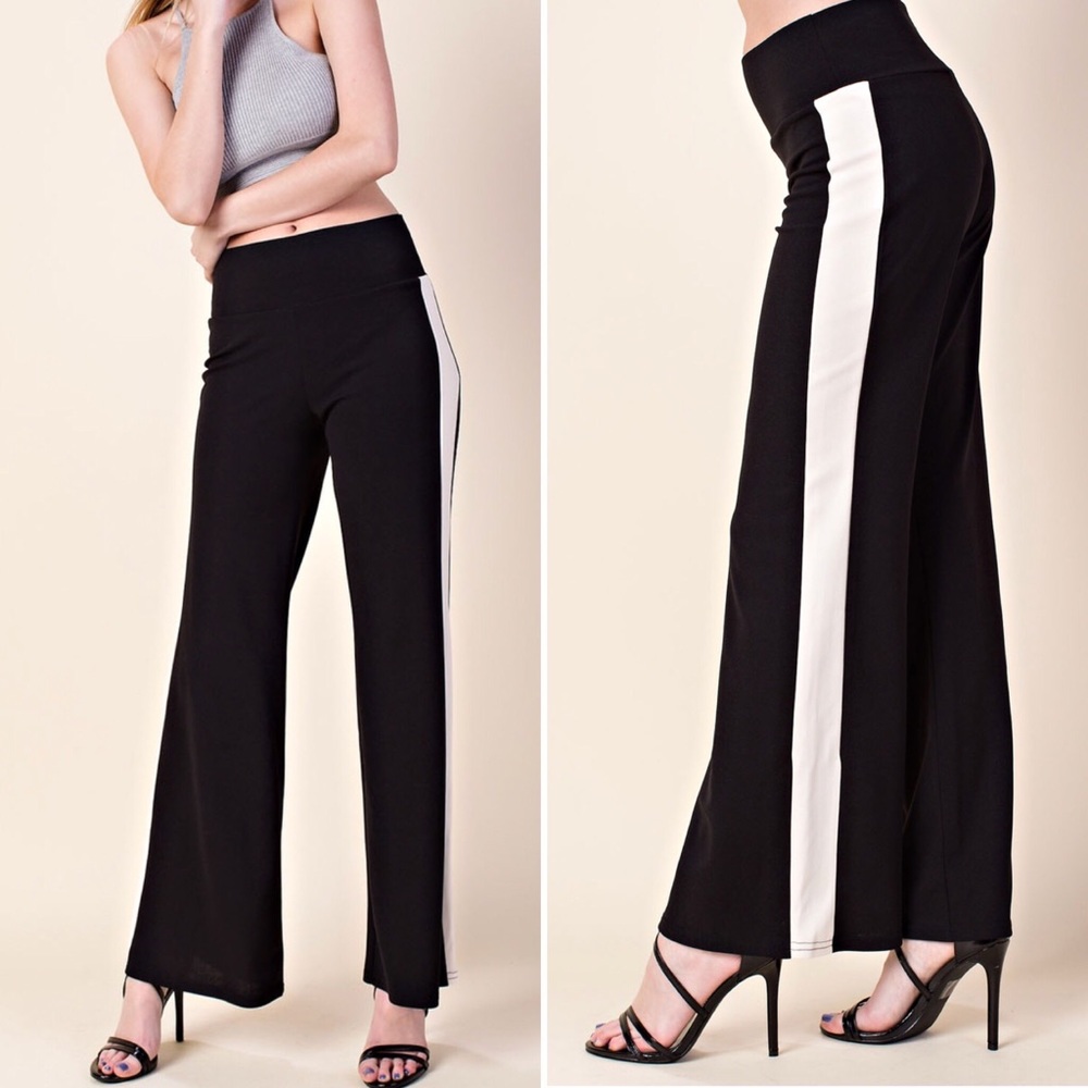 ✅NEW ARRIVAL➡️Wide Leg Color-Block Pants